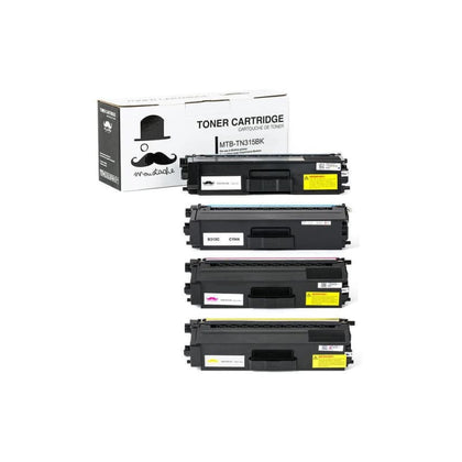 Compatible Brother TN-315 Toner Cartridge Combo High Yield - Moustache®