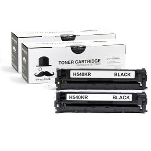 Compatible HP 125A CB540A Black Toner Cartridge - Moustache®