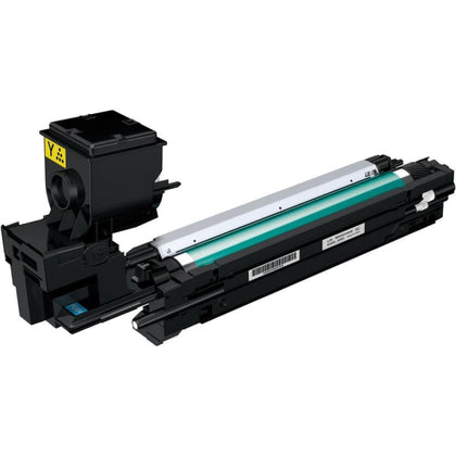 Remanufactured Konica-Minolta A0WG07F Yellow Toner Cartridge