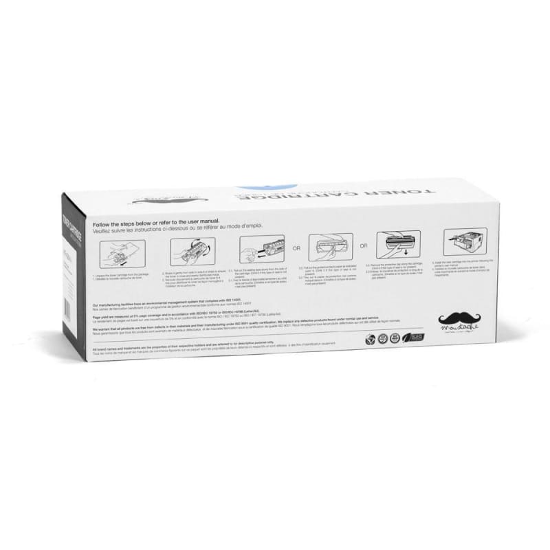 Compatible HP 125A CB541A Cyan Toner Cartridge - Moustache®