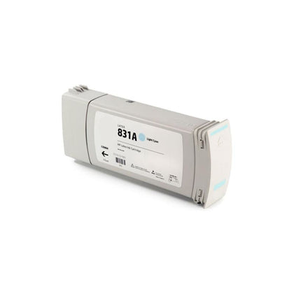 Remanufactured HP 831A CZ686A Light Cyan Latex Ink Cartridge 775 ml