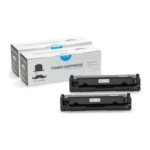 Compatible HP 410A CF411A Cyan Toner Cartridge - Moustache®