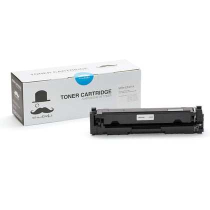Compatible HP 410A CF411A Cyan Toner Cartridge - Moustache®