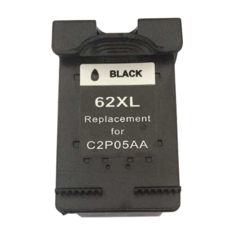 Remanufactured HP 62XL C2P05AN Black Ink Cartridge High Yield