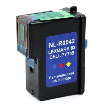 Remanufactured Dell 7Y745 X0504 Color Ink Cartridge