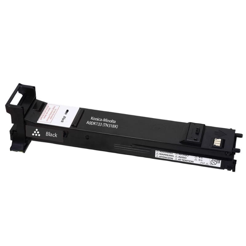 Remanufactured Konica-Minolta A0DK133 TN318K Black Toner Cartridge for Bizhub C20 Printer