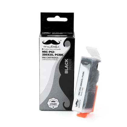 Compatible Canon PGI-280XXL 1967C001 Pigment Black Ink Cartridge Extra High Yield - Moustache®