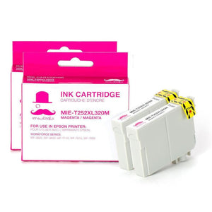 Compatible Epson T252XL320 Magenta Ink Cartridge High Yield - Moustache®
