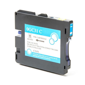Compatible Ricoh 405702 GC31C Cyan Ink Cartridge High Yield