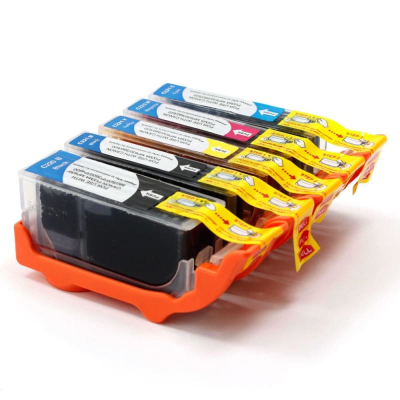 Compatible Canon PGI220 CLI221 Ink Cartridge Combo BK/BK/C/M/Y - G&G™