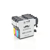 Compatible Brother LC-61  Ink Cartridge Combo BK/C/M/Y - 4/Pack - Moustache®