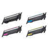 Compatible Samsung CLT-407S Toner Cartridge Combo BK/C/M/Y - Economical Box