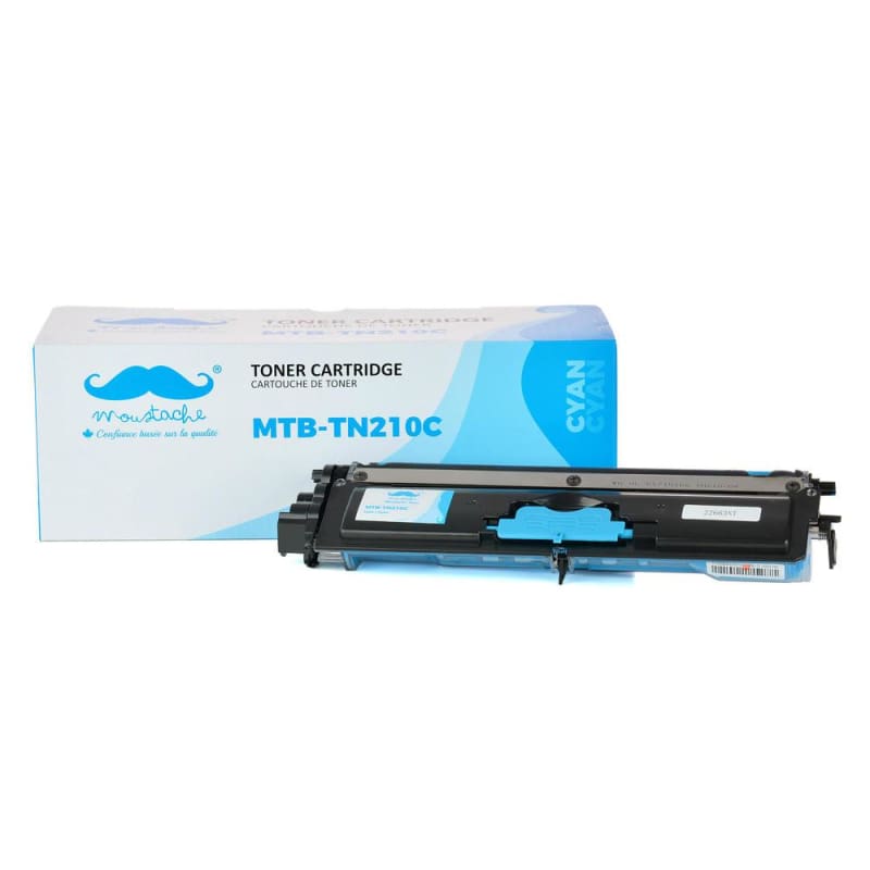 Compatible Brother TN-210C Cyan Toner Cartridge - Moustache®