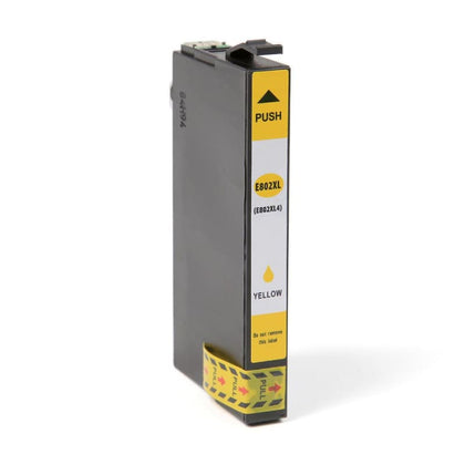 Remanufactured Epson T802XL T802XL420-S Yellow Ink Cartridge High Yield