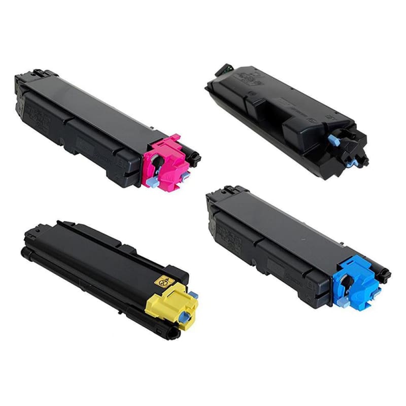 Compatible Kyocera Mita TK-5152 1T02NS0US0 Toner Cartridge Combo BK/C/M/Y