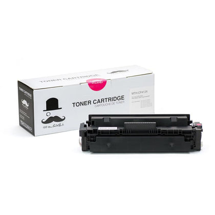 Compatible HP 410X CF413X Magenta Toner Cartridge High Yield - Moustache®
