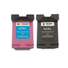 Remanufactured HP 62XL C2P05AN C2P07AN Black and Tri-color Ink Cartridge Combo High Yield