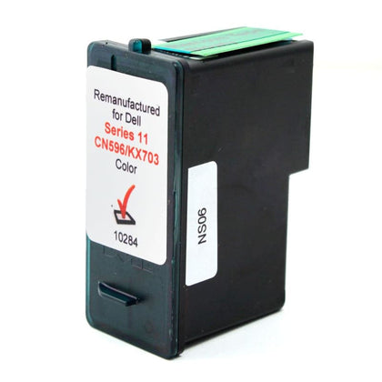 Remanufactured Dell Series 11 CN596 JP453 X703 Color Ink Cartridge