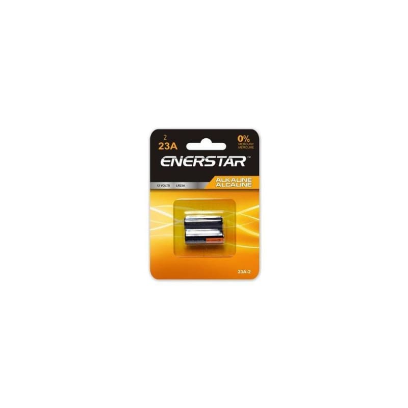 12V Alkaline Battery 23A High Voltage Cell Car Remote Battery, 2/Pack