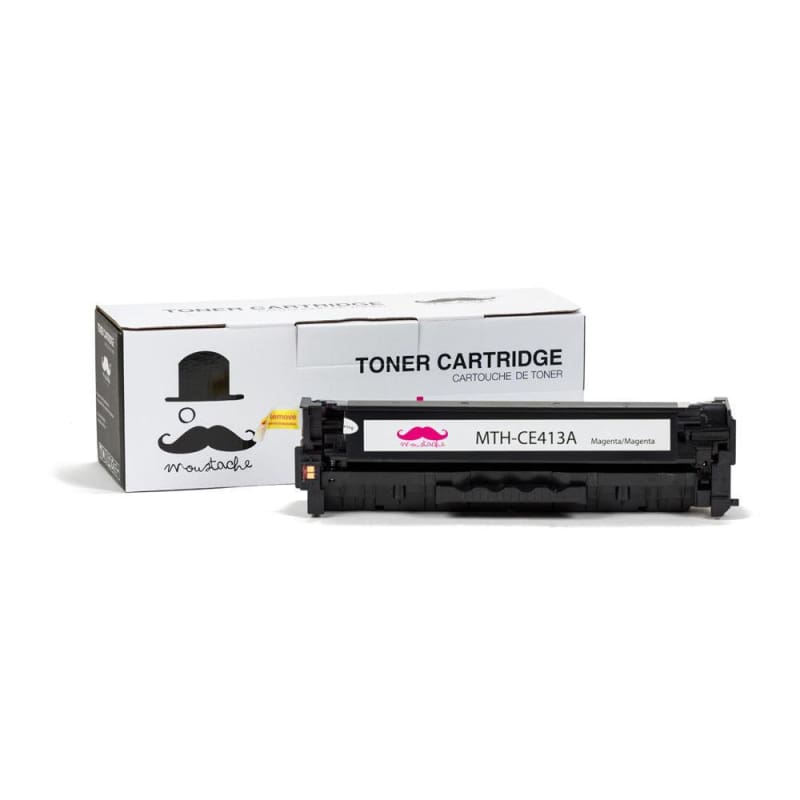 Compatible HP 305A CE413A Magenta Toner Cartridge - Moustache®