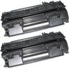 Compatible HP 80A CF280A Black Toner Cartridge - Economical Box - 2/Pack