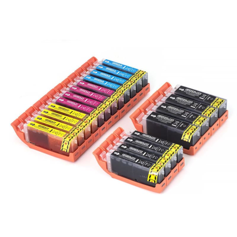 Compatible Canon PGI250XL CLI251XL Ink Cartridge Combo 20 Pack - Economical Box