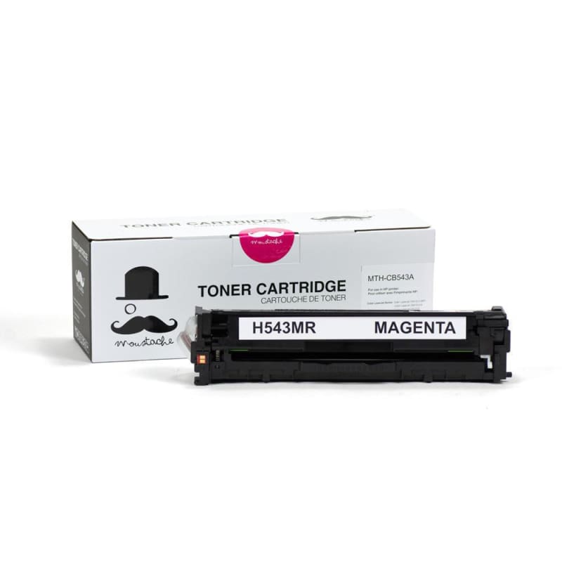 Compatible HP 125A CB543A Magenta Toner Cartridge - Moustache®