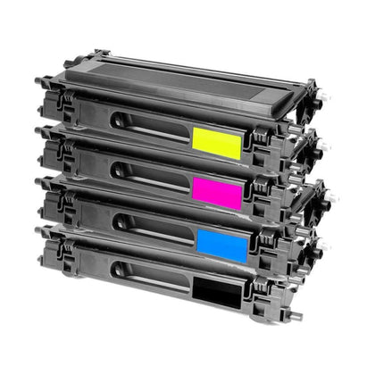 Compatible Brother TN-115 Toner Cartridge Combo BK/C/M/Y - Economical Box