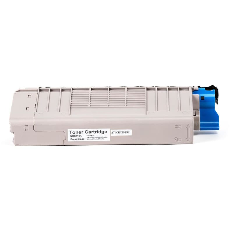 Compatible Okidata 44318604 Black Toner Cartridge for C711 Printer
