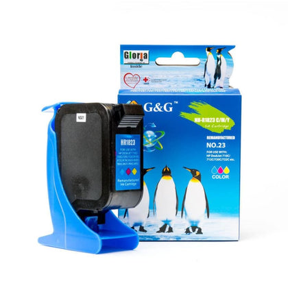 Remanufactured HP 23 C1823D Color Ink Cartridge - G&G™