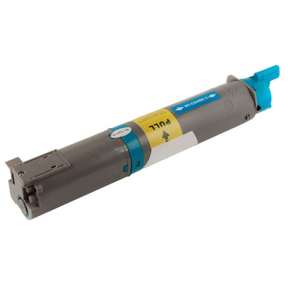Compatible Okidata 43459303 43459407 Cyan Toner Cartridge High Yield