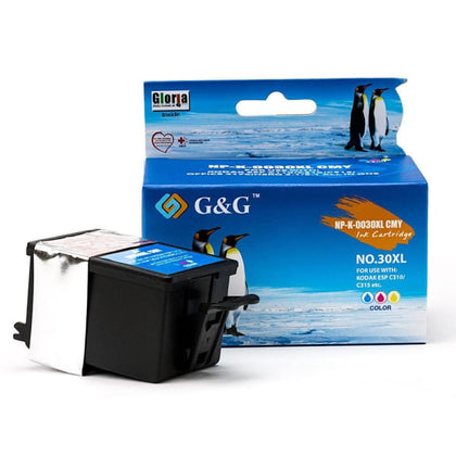 Compatible Kodak 30XL 1341080 Color Ink Cartridge High Yield - G&G™