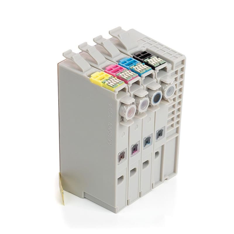 Compatible Epson T802XL Ink Cartridge Combo High Yield BK/C/M/Y - Moustache®