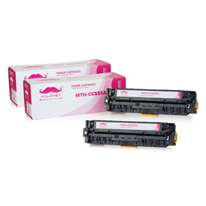 Compatible HP 304A CC533A Magenta Toner Cartridge - Moustache®