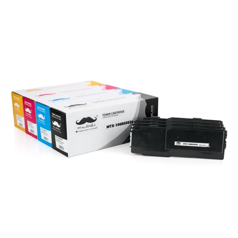 Compatible Xerox 106R03524 106R03526 106R03527 106R03525 Toner Cartridge - Moustache®