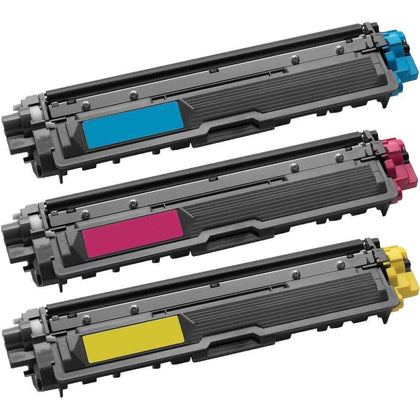 Compatible Brother TN-225 Toner Cartridge Combo C/M/Y - Economical Box