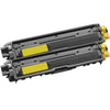 Compatible Brother TN-225 Yellow Toner Cartridge - Economical Box