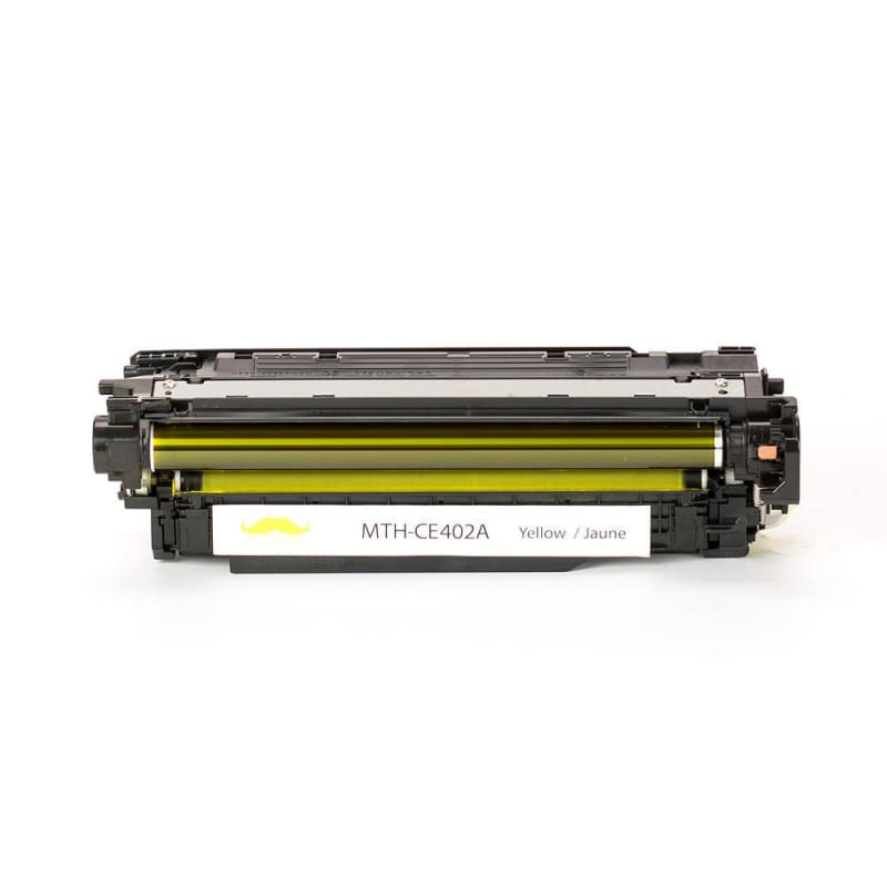 Compatible HP 507A CE402A Yellow Toner Cartridge- Moustache®