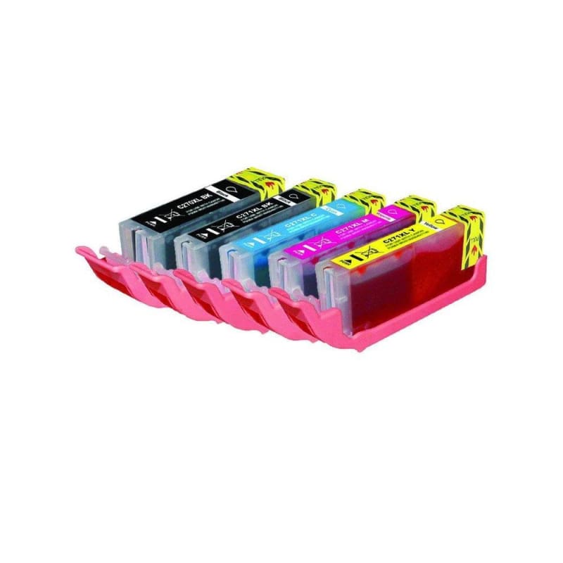 Compatible Canon PGI270XL CLI271XL Ink Cartridge Combo PGBK/BK/C/M/Y - Economical Box