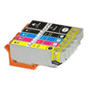 Compatible Epson T273XL Ink Cartridge Combo High Yield BK/PBK/C/M/Y - Economical Box