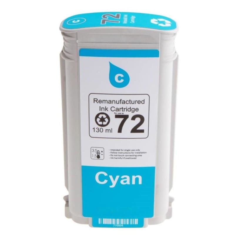 Remanufactured HP 72XL C9371A Cyan Ink Cartridge High Yield
