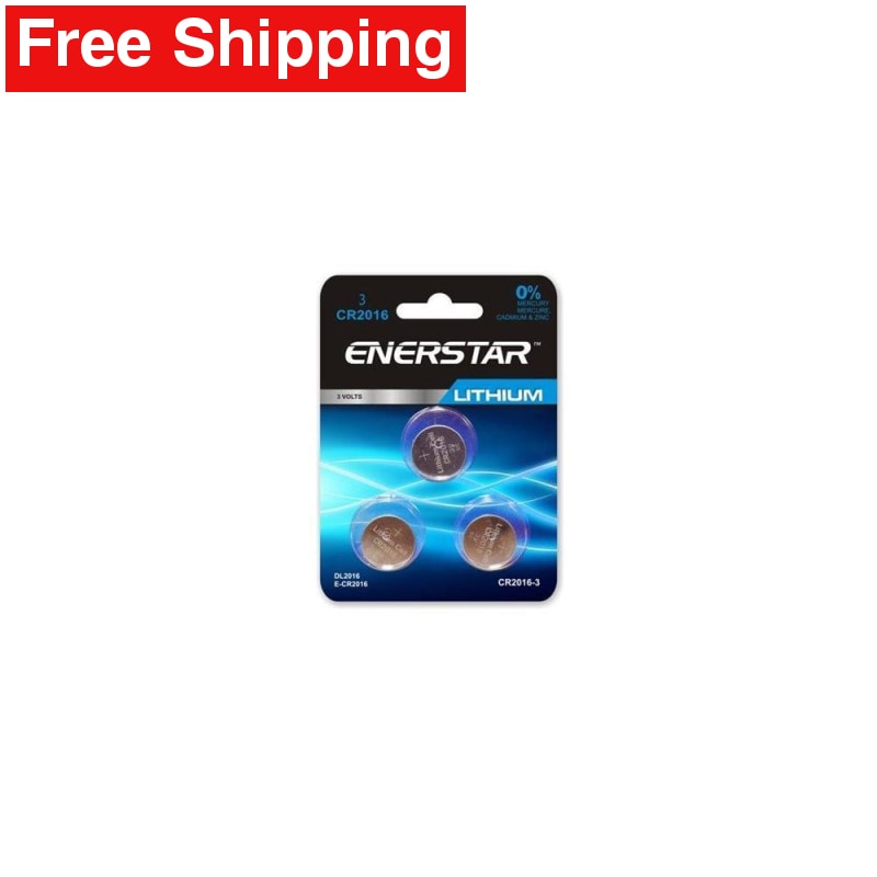 3 x CR2016 | DL2016 | BR2016 3 Volt Lithium Battery Replacement - Free Shipping