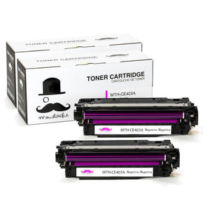Compatible HP 507A CE403A Magenta Toner Cartridge- Moustache®
