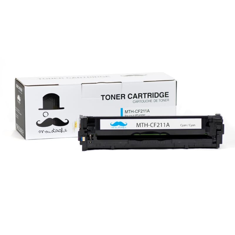 Compatible HP 131A CF211A Cyan Toner Cartridge - Moustache®