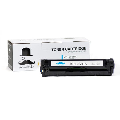 Compatible HP 131A CF211A Cyan Toner Cartridge - Moustache®