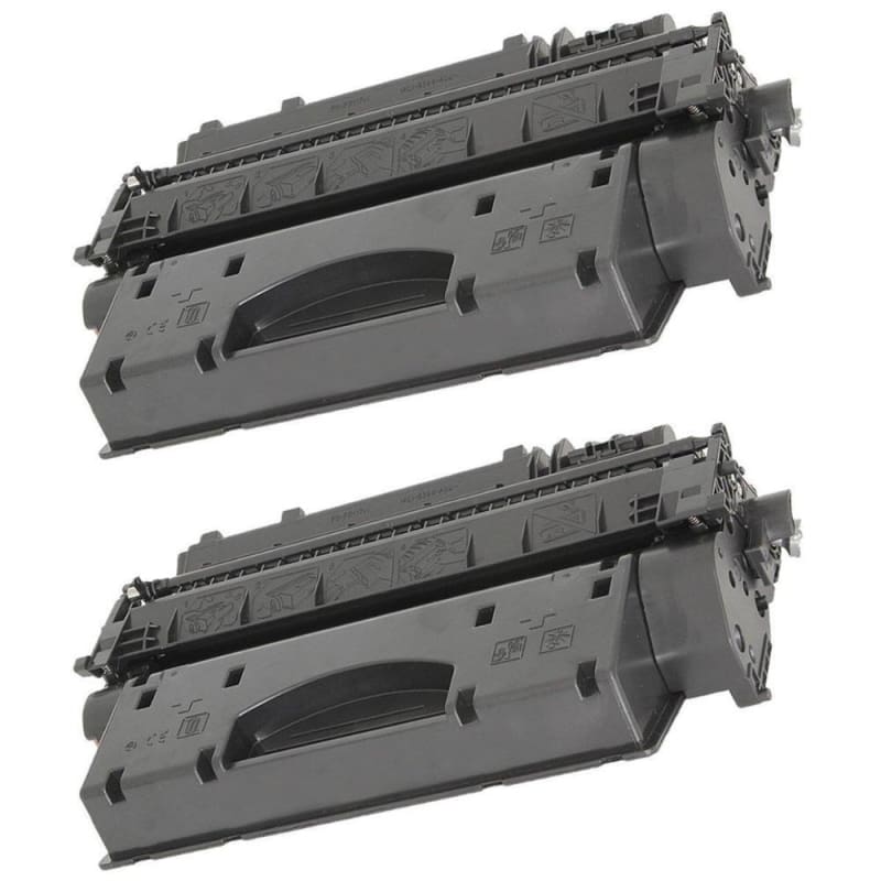 Compatible HP 80X CF280X Black Toner Cartridge - Economical Box - 2/Pack