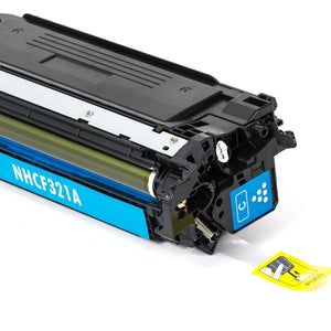 Compatible HP 653A CF321A Cyan Toner Cartridge