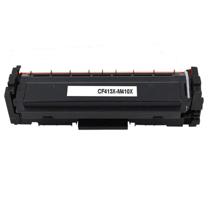 Compatible HP 410X CF413X Magenta Toner Cartridge High Yield- Economical Box