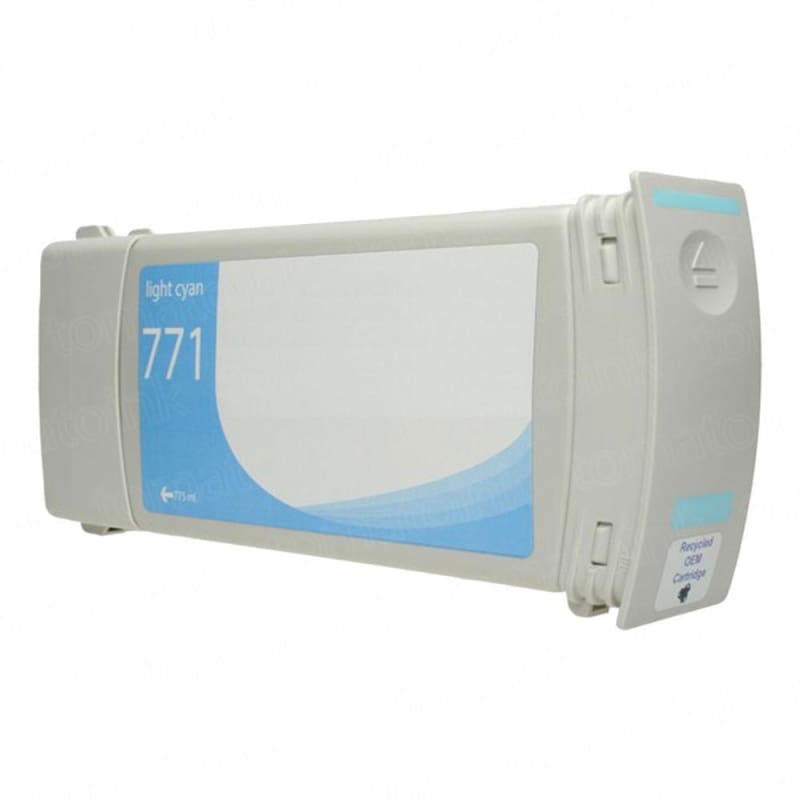 Compatible HP 771 CE042A Light Cyan Ink Cartridge