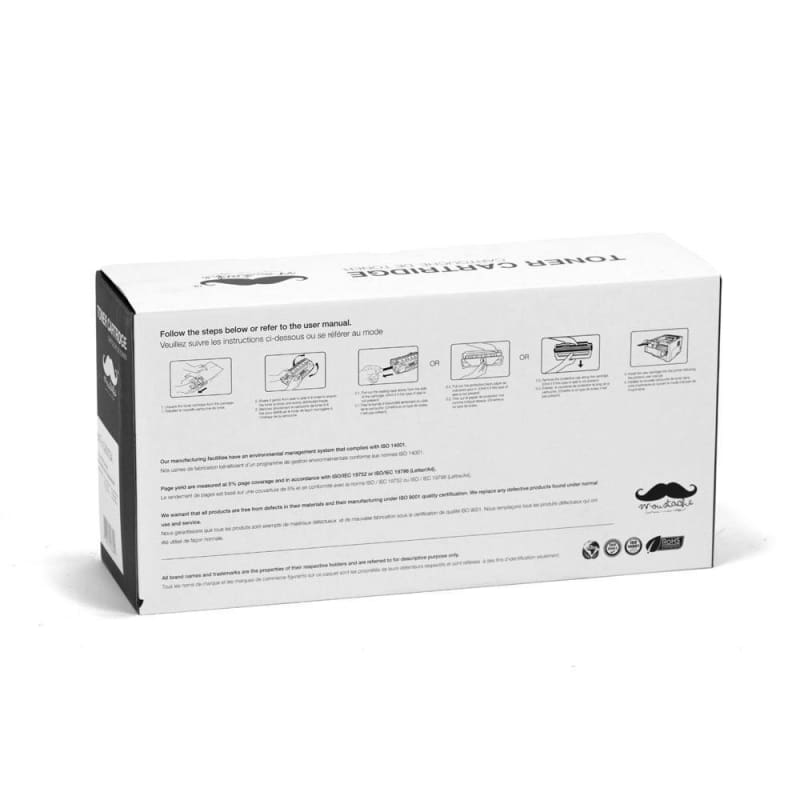 Remanufactured HP 124A Q6003A Magenta Toner Cartridge - Moustache®